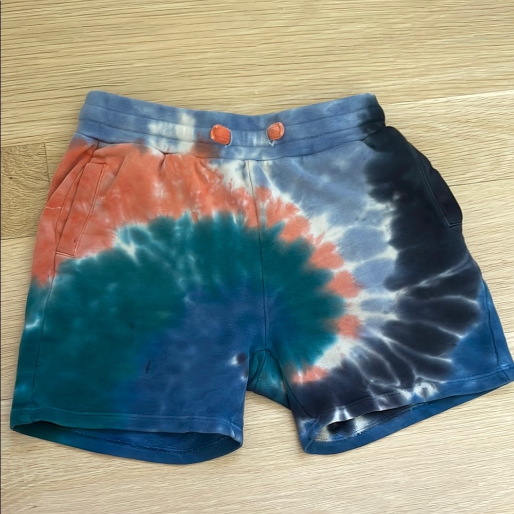 Colorful Tie-Dye Kids Shorts